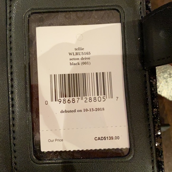 Black Kate Spade Wallet NWT - Picture 3 of 4